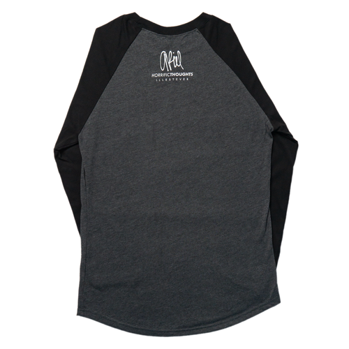 ARIELxHT Baseball Tee — back view