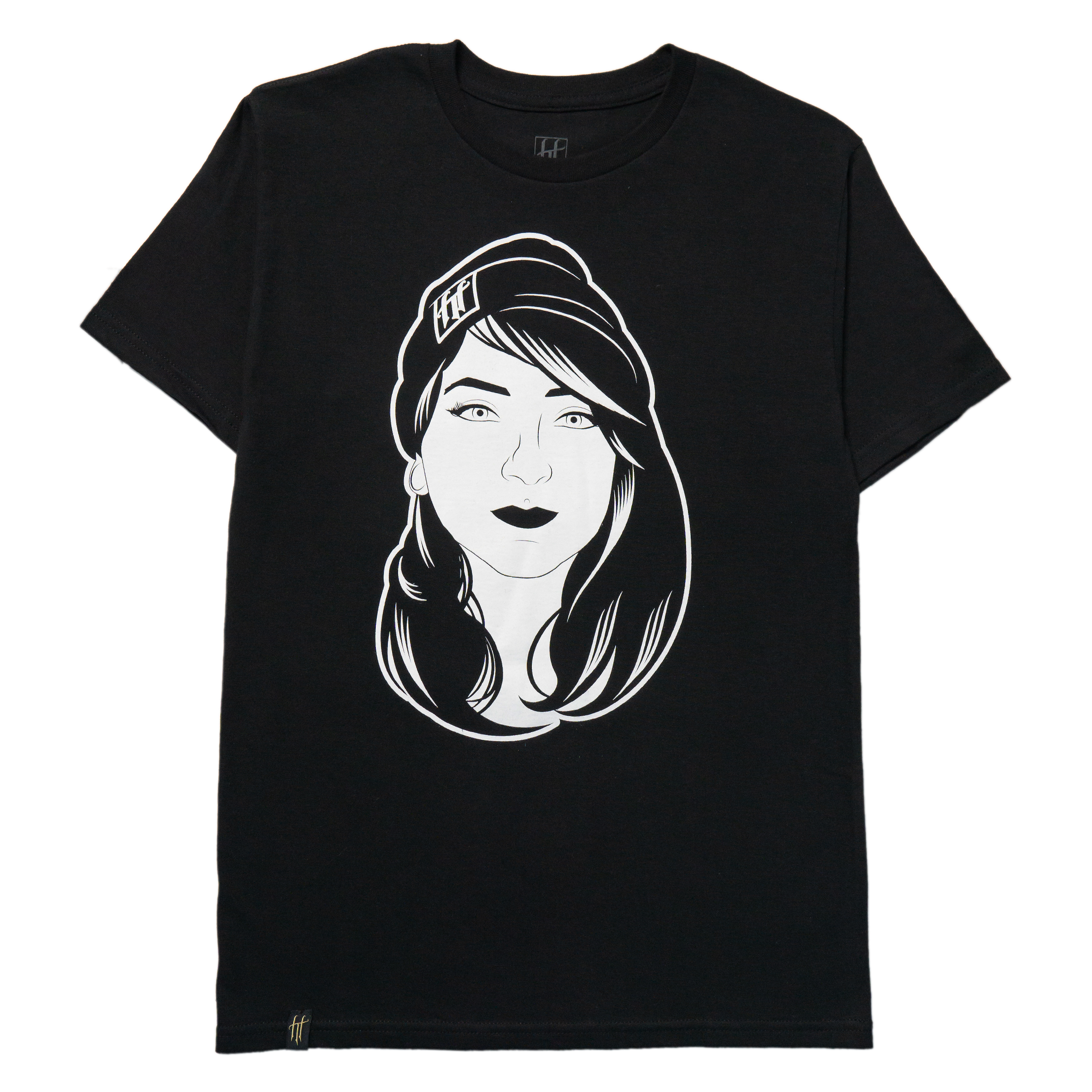 ARIELxHT T-Shirt (Black) — front view