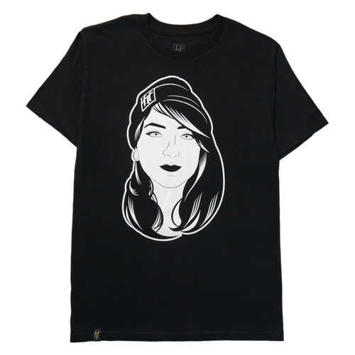 ARIELxHT T-Shirt (Black) — front view