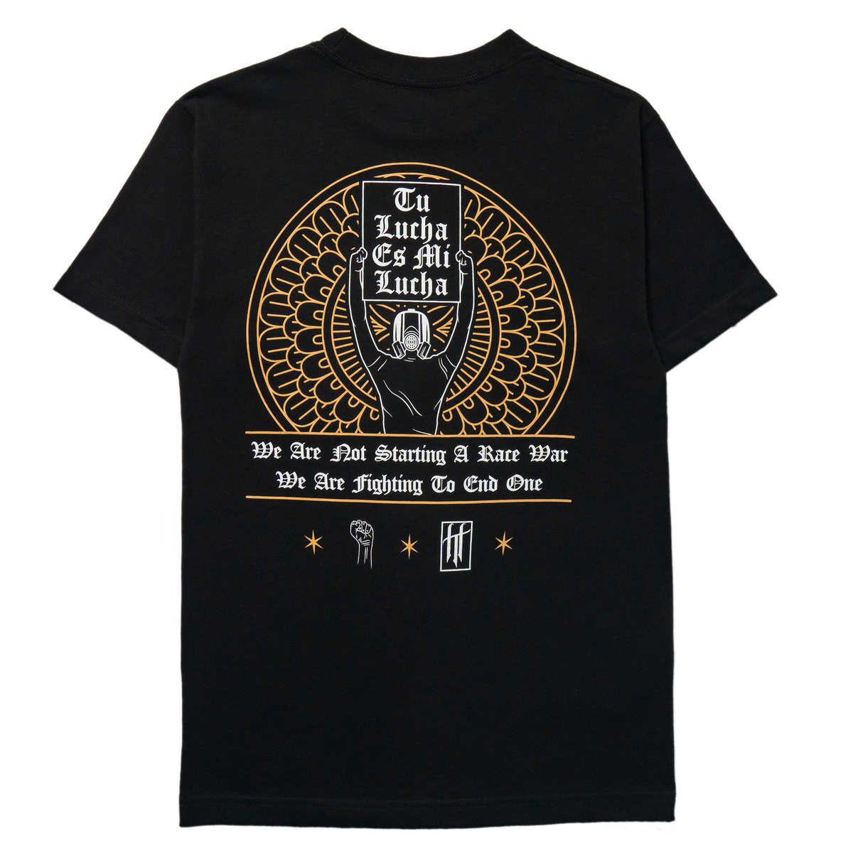 BLM T-Shirt (Black) — back view