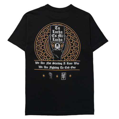 BLM T-Shirt (Black) — back view