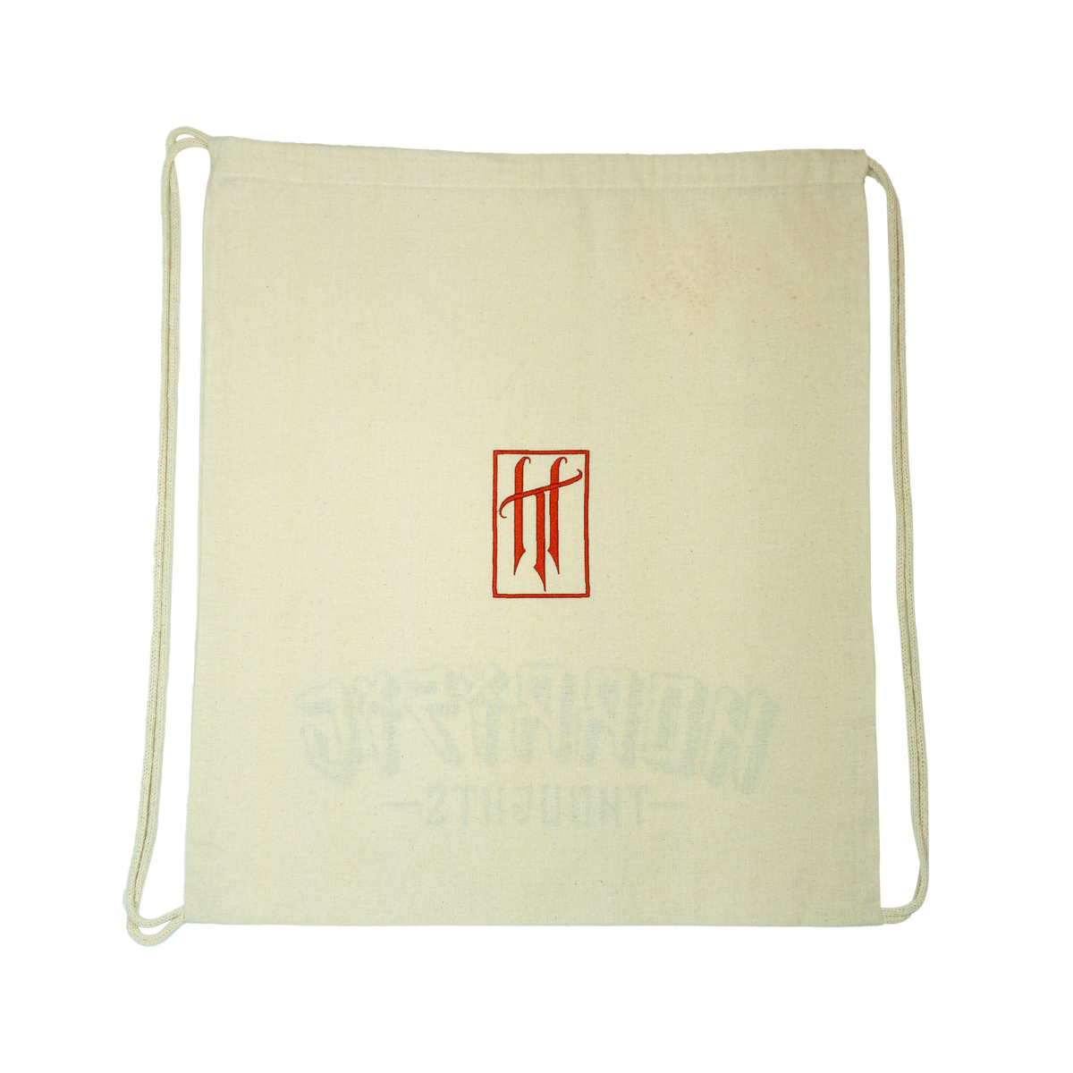 Horrific Thoughts Cinch Bag — back view