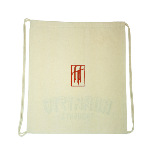 Horrific Thoughts Cinch Bag — back view
