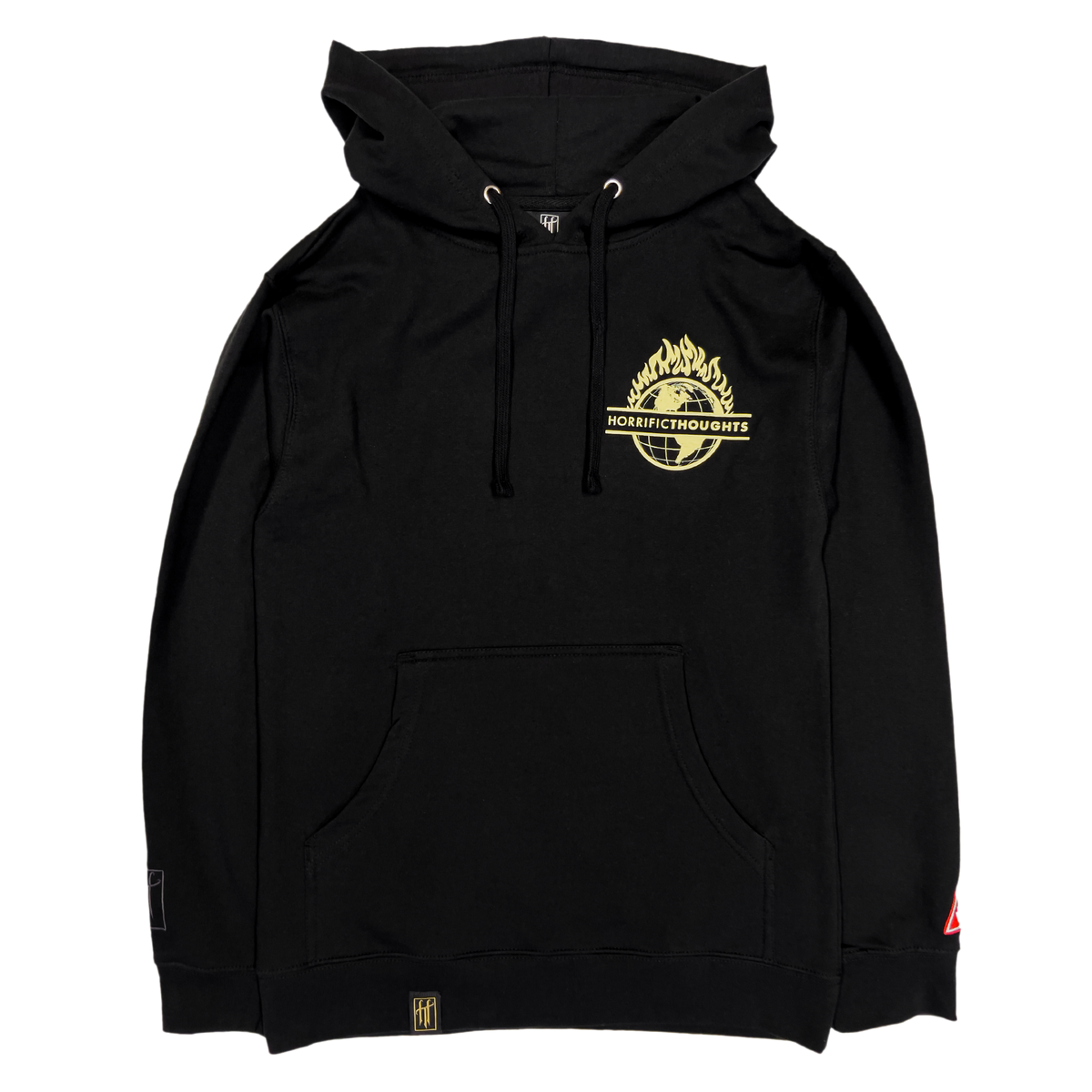 Eye For Eye Hoodie (Black) — front view