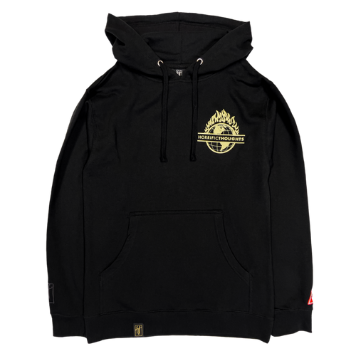 Eye For Eye Hoodie (Black) — front view