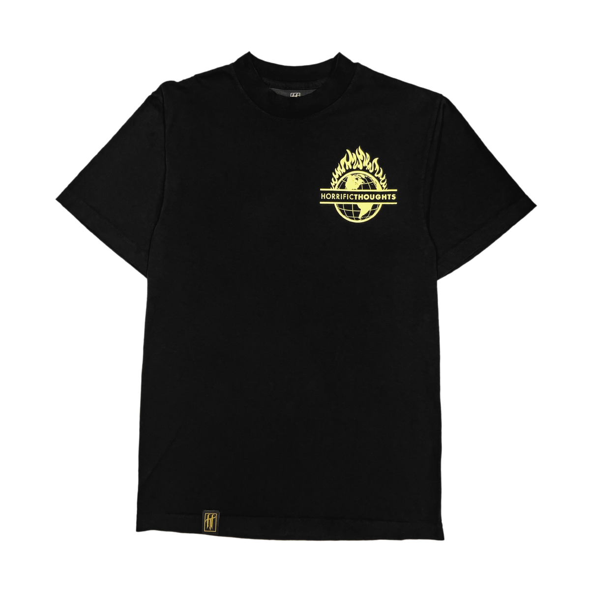 Eye For Eye Heavyweight Box T-Shirt (Black) — front view