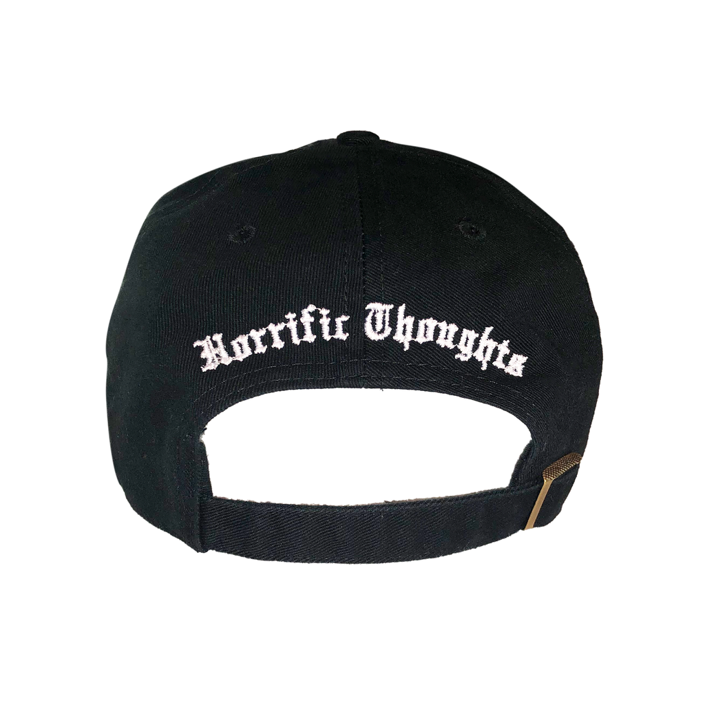I.E. Dad Hat (Black) — back view