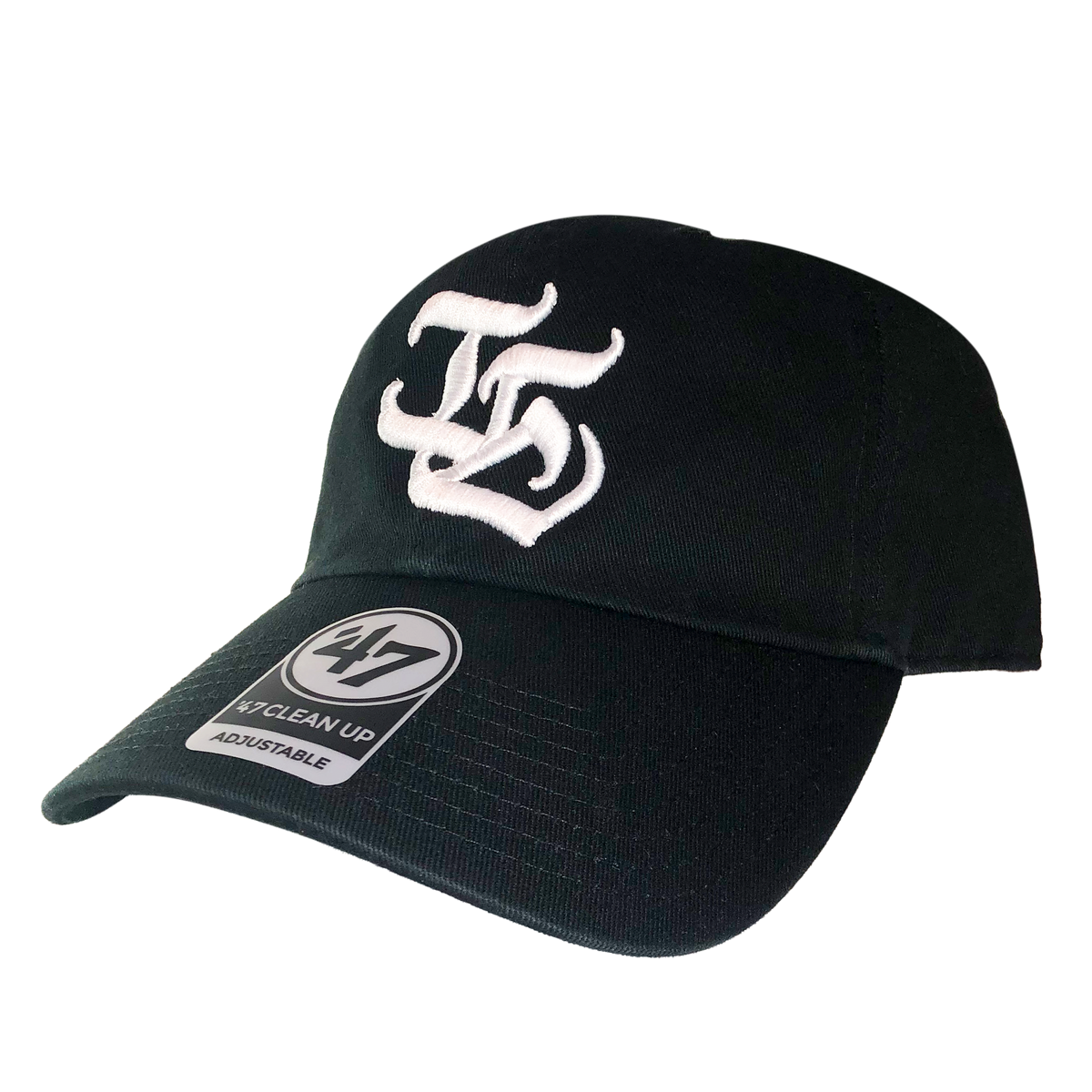 I.E. Dad Hat (Black) — front view