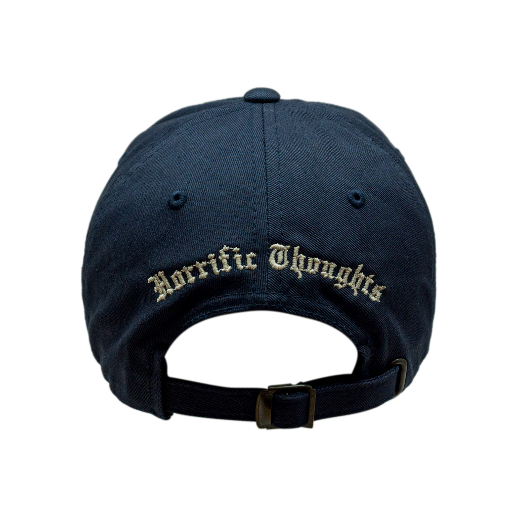 I.E. Dad Hat (Navy) — back view