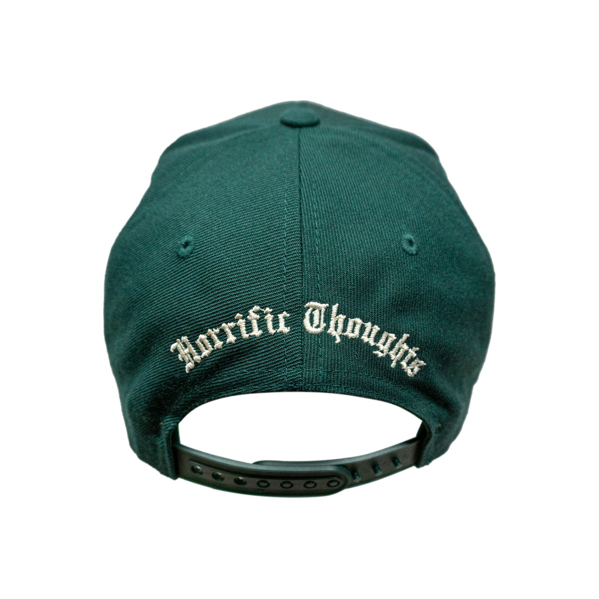 I.E. Snapback (Forest Green) — back view