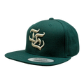 I.E. Snapback (Forest Green) — front view