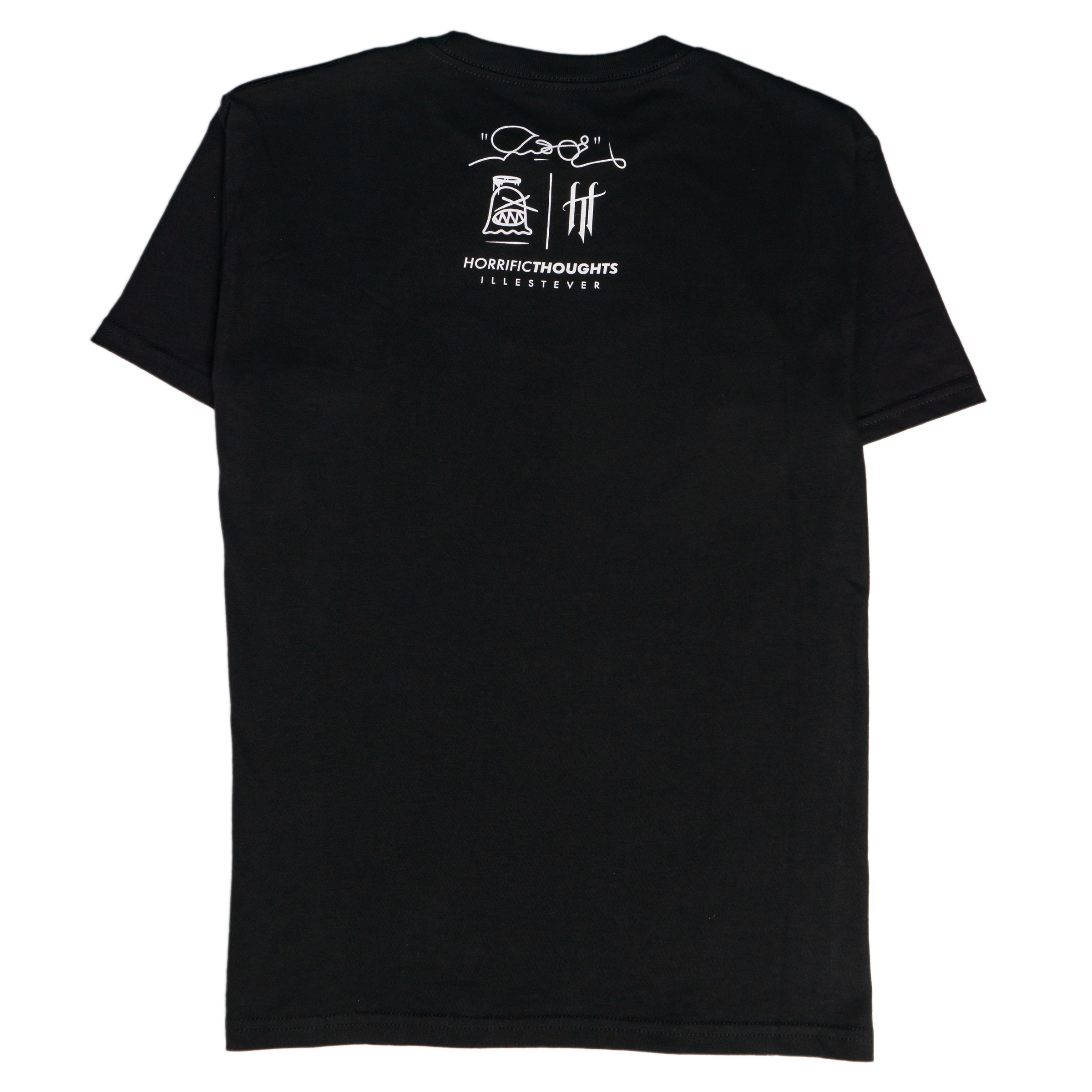 Inzoe x Horrific Thoughts T-Shirt — back view