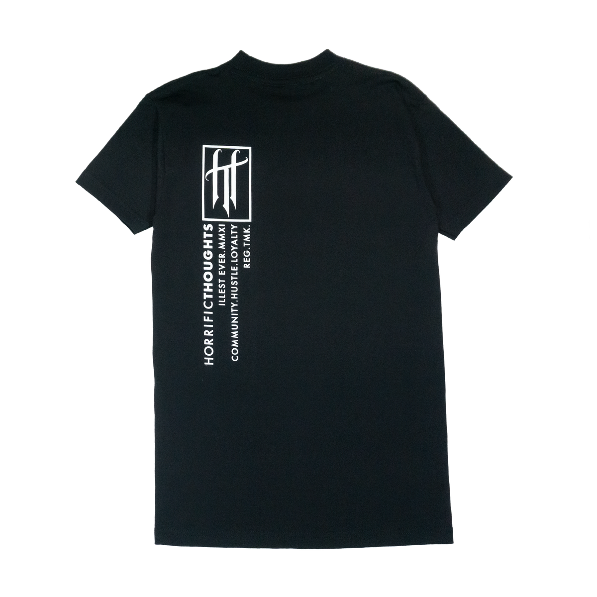 Lotta Years T-Shirt (Black) — back view