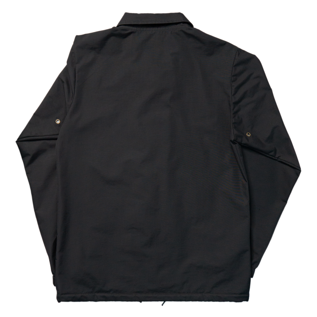 Coaches Jacket (Black) — back view