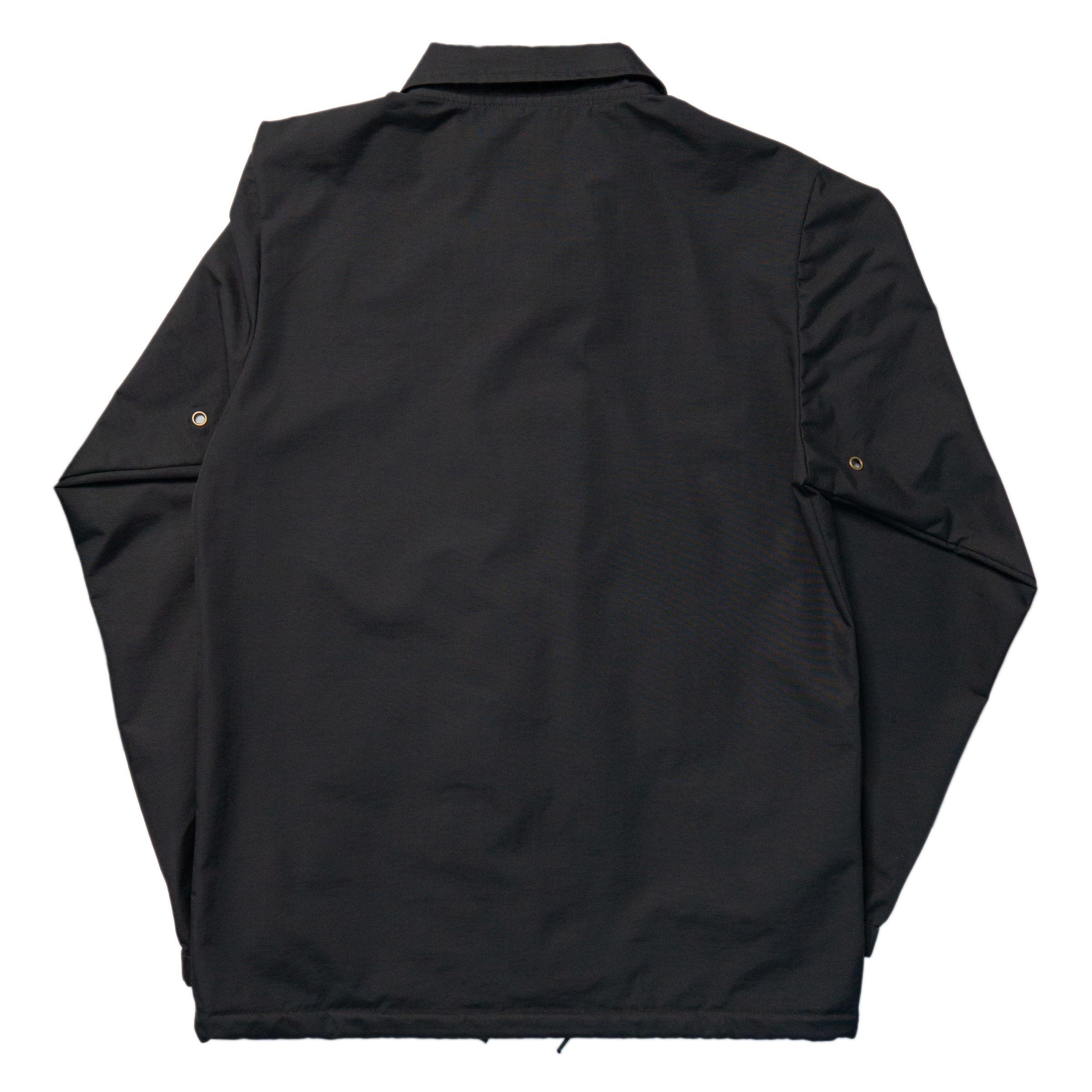 Coaches Jacket (Black) — back view