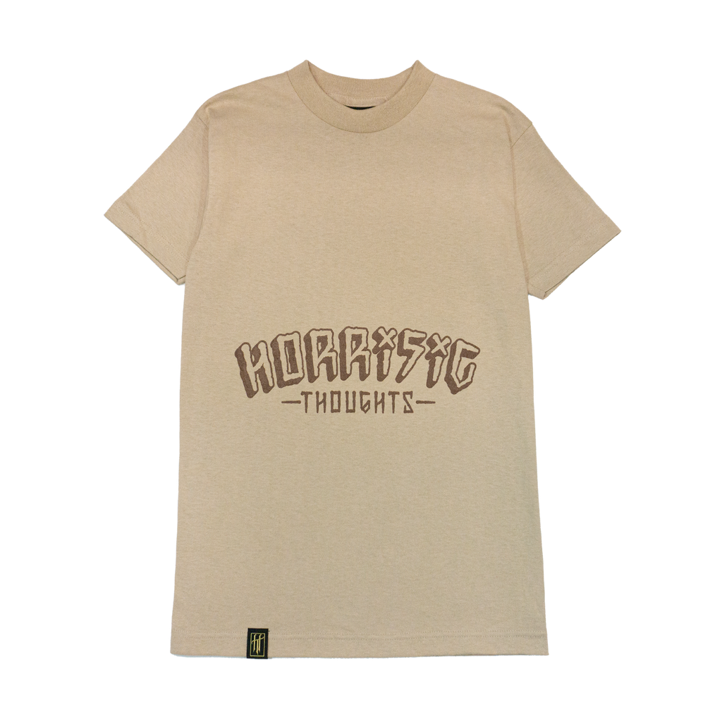 Sand Blaster T-Shirt (Tan) — front view
