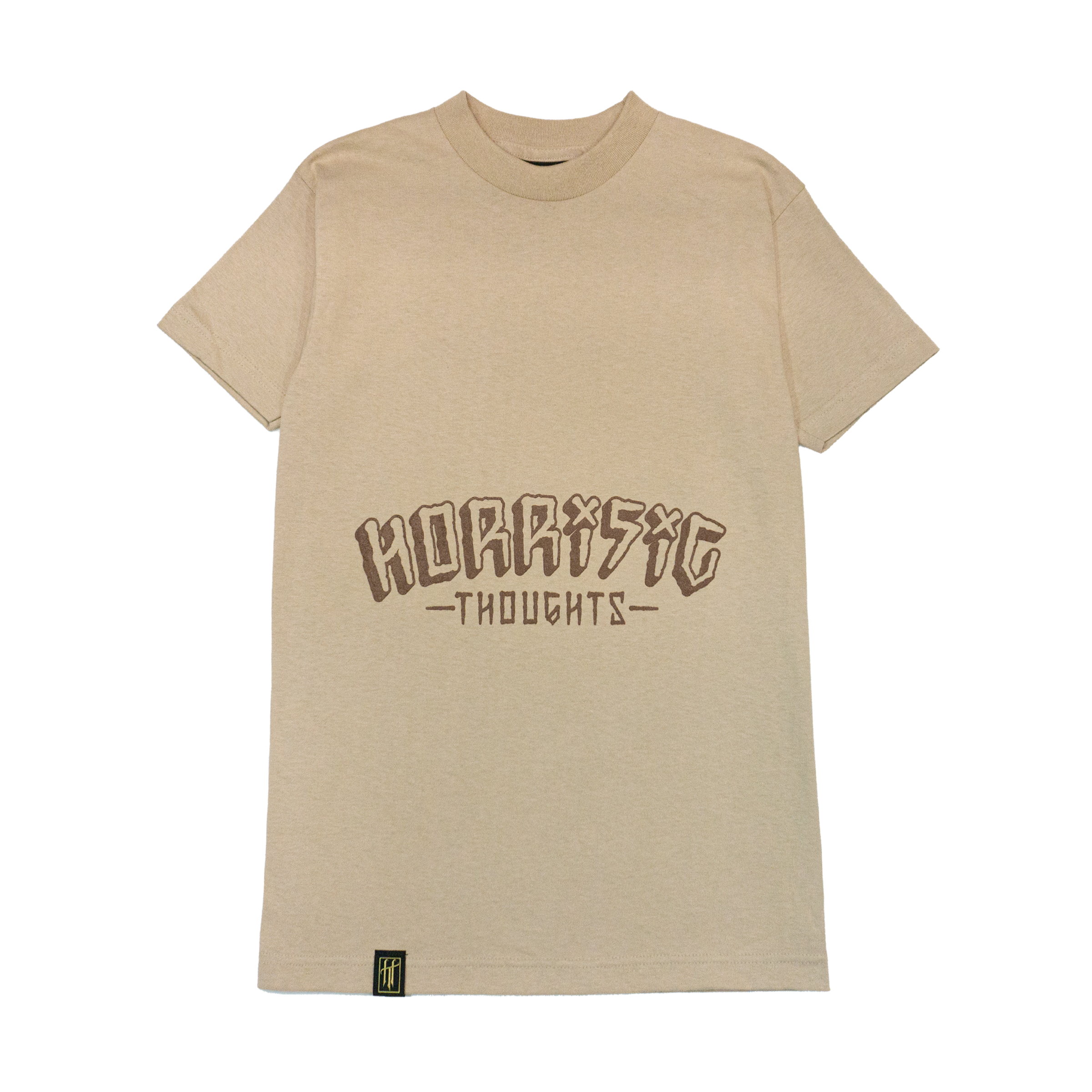 Sand Blaster T-Shirt (Tan) — front view