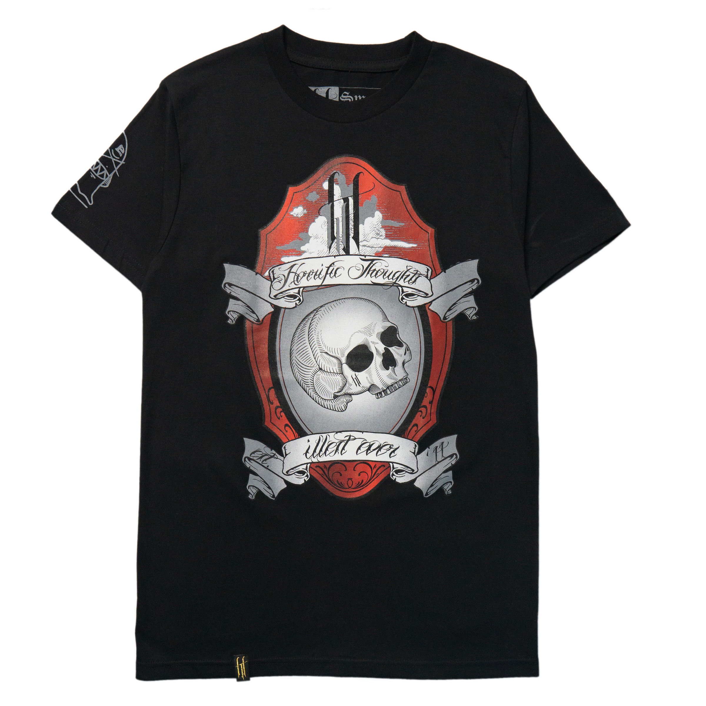 Subliminal T-Shirt (Black) — front view