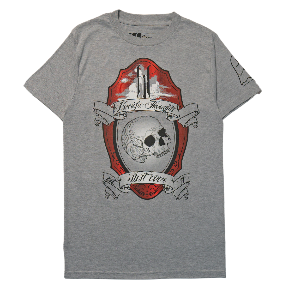 Subliminal T-Shirt (Heather Grey) — front view