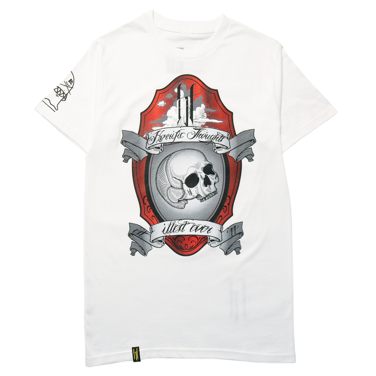 Subliminal T-Shirt (White) — front view
