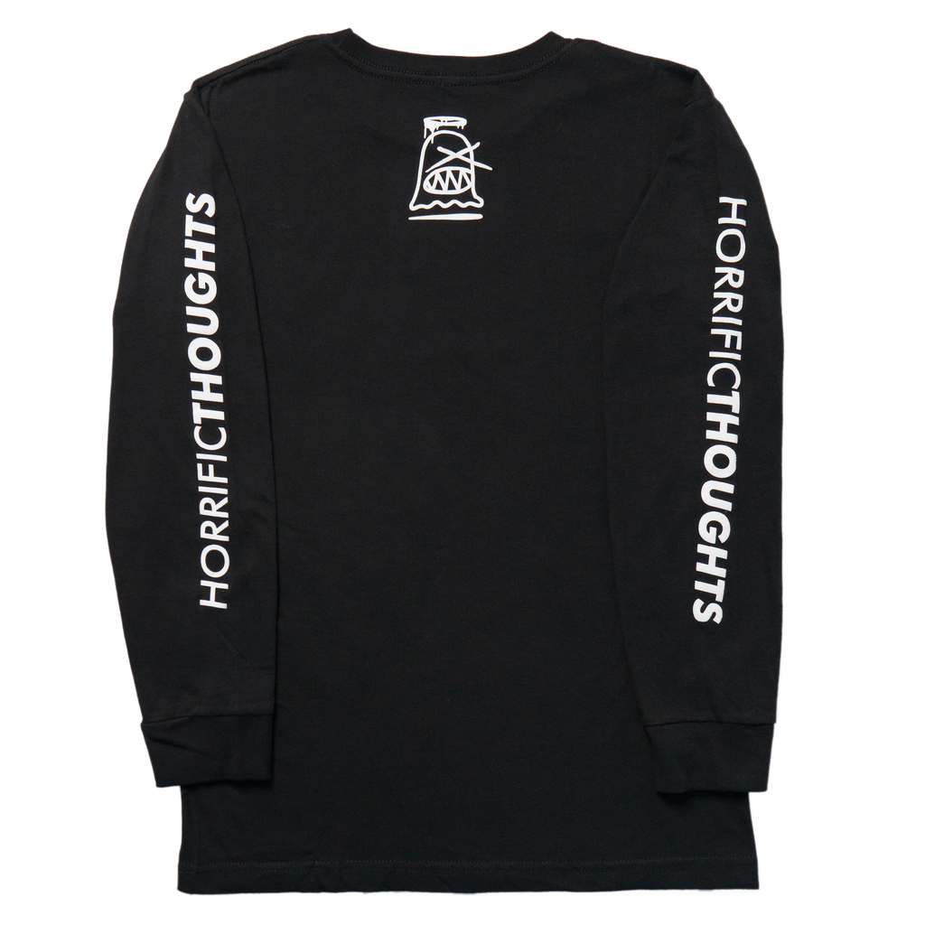 That Stare Remastered Long-Sleeve T-Shirt (Black) — back view