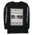 That Stare Remastered Long-Sleeve T-Shirt (Black) — front view