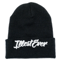 Illest Ever Embroidered Beanie (Black) — product view 1