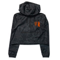 Horrific Thoughts Lightweight Crop Windbreaker (Black Camo) - Horrific Thoughts