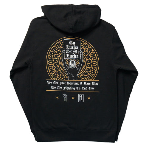 B L M  Zip Hoodie - Horrific Thoughts