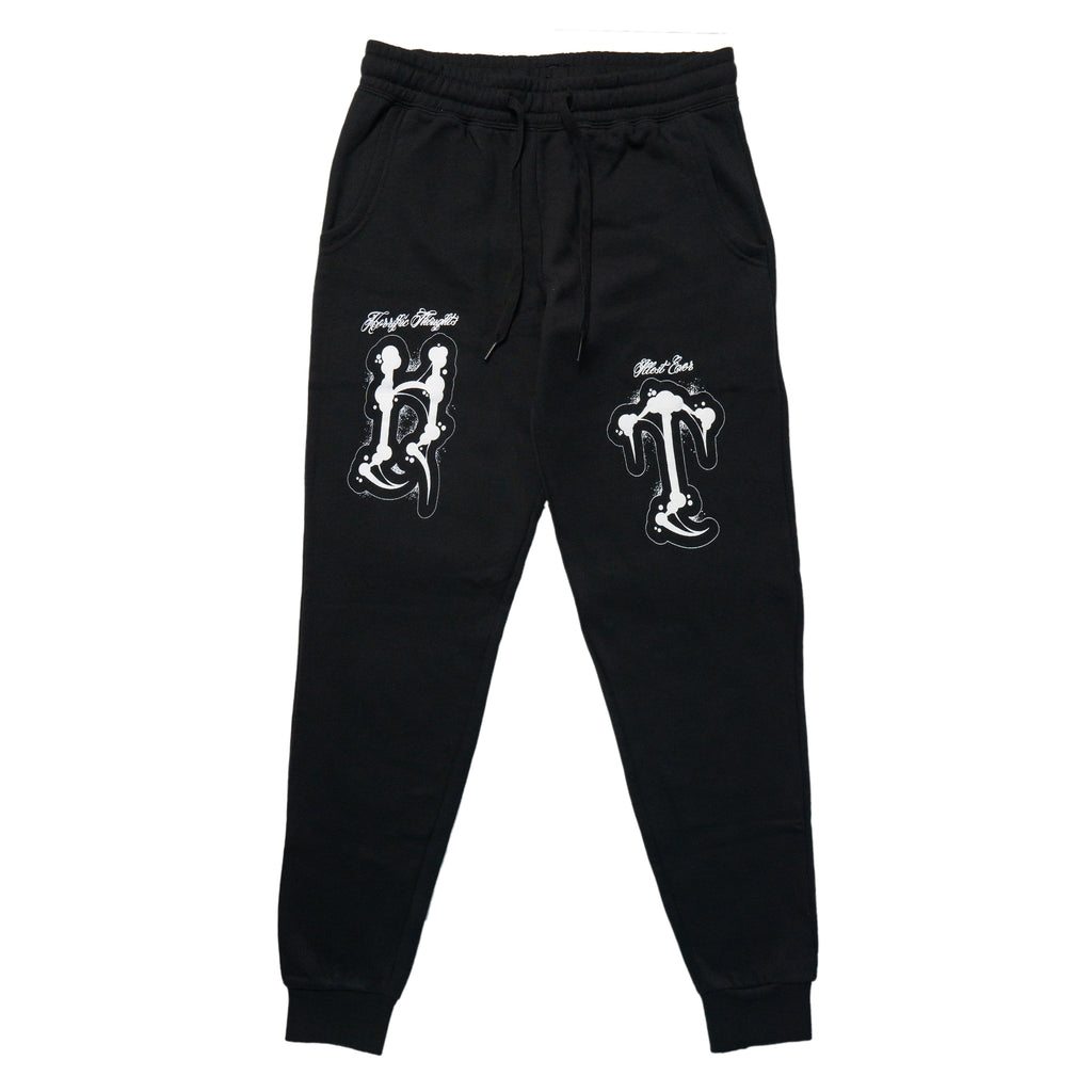 Horrific Thoughts Ladies Joggers (Black) - Horrific Thoughts