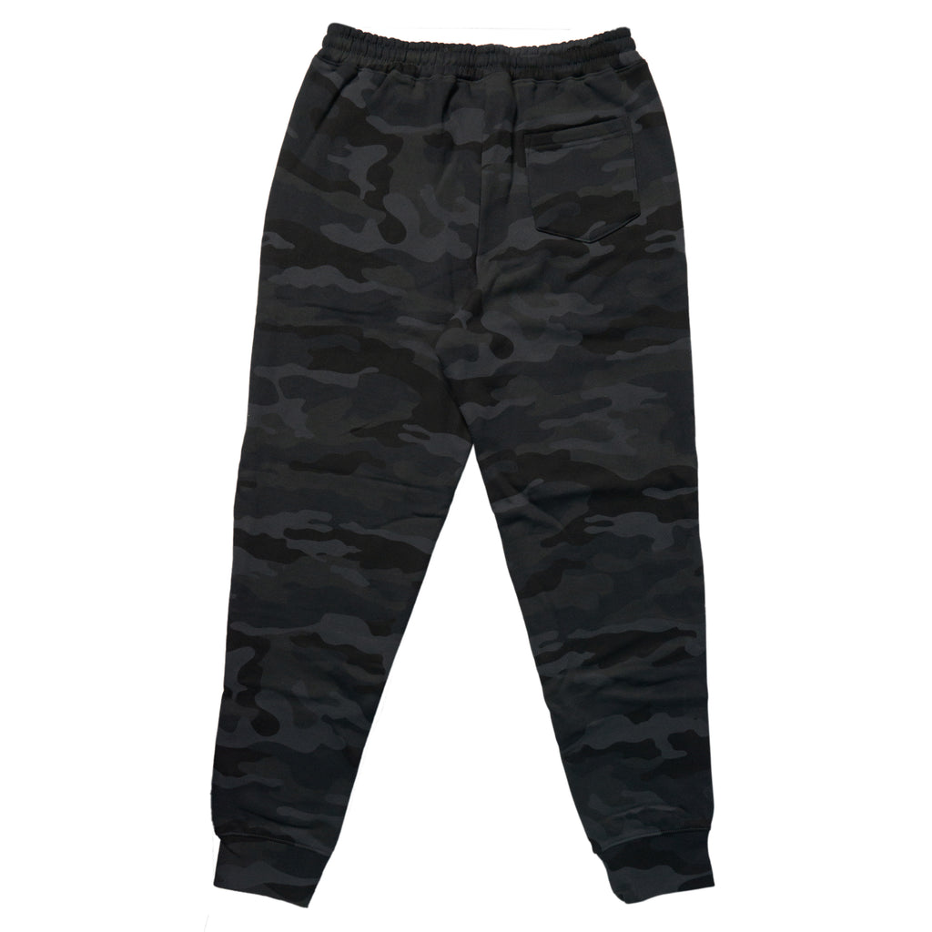 Horrific Thoughts Midweight Joggers (Black Camo) - Horrific Thoughts