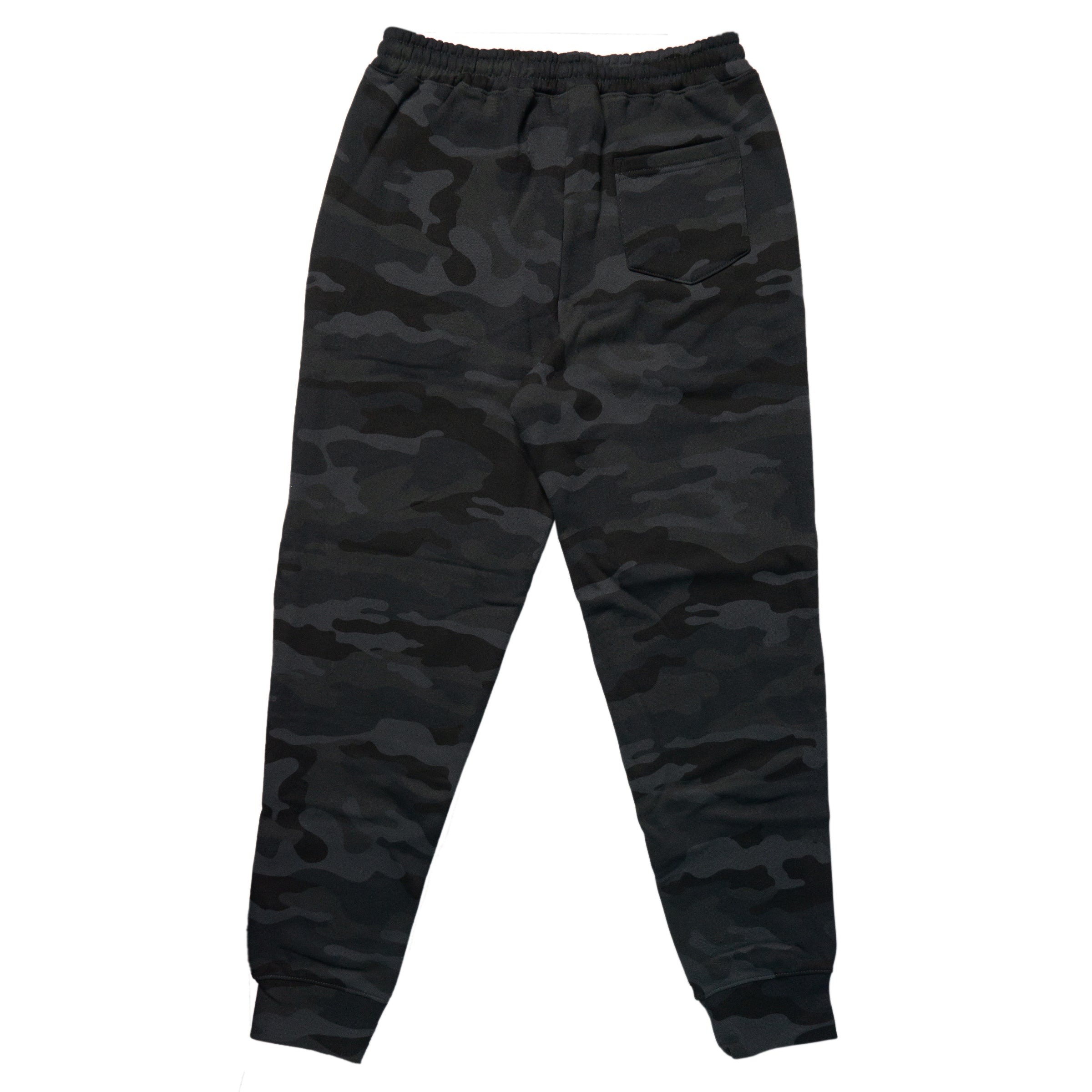 Horrific Thoughts Midweight Joggers (Black Camo) - Horrific Thoughts