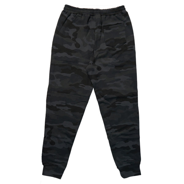 Horrific Thoughts Midweight Joggers (Black Camo)
