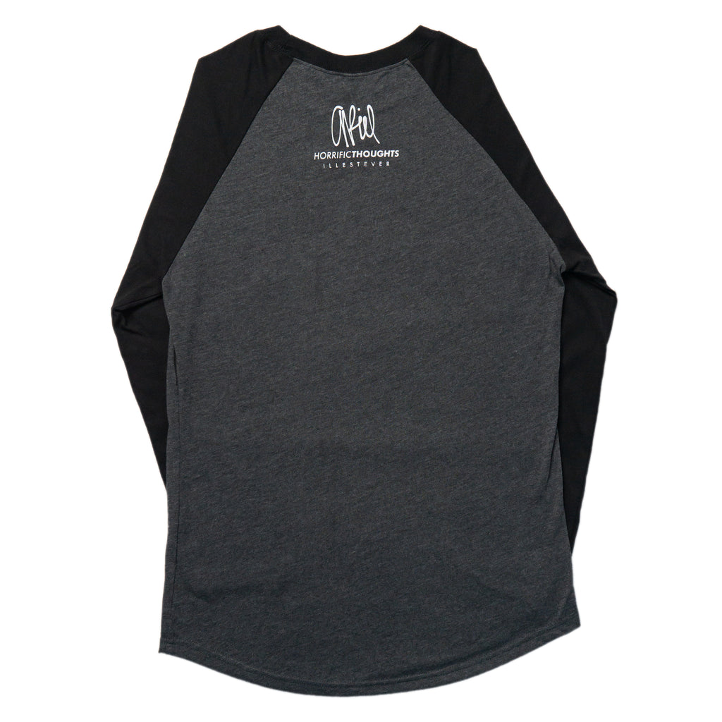 ARIELxHT Baseball Tee - Horrific Thoughts