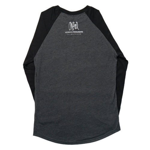 ARIELxHT Baseball Tee - Horrific Thoughts