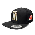 Horrific Thoughts White & Gold Snapback (Black) - Horrific Thoughts
