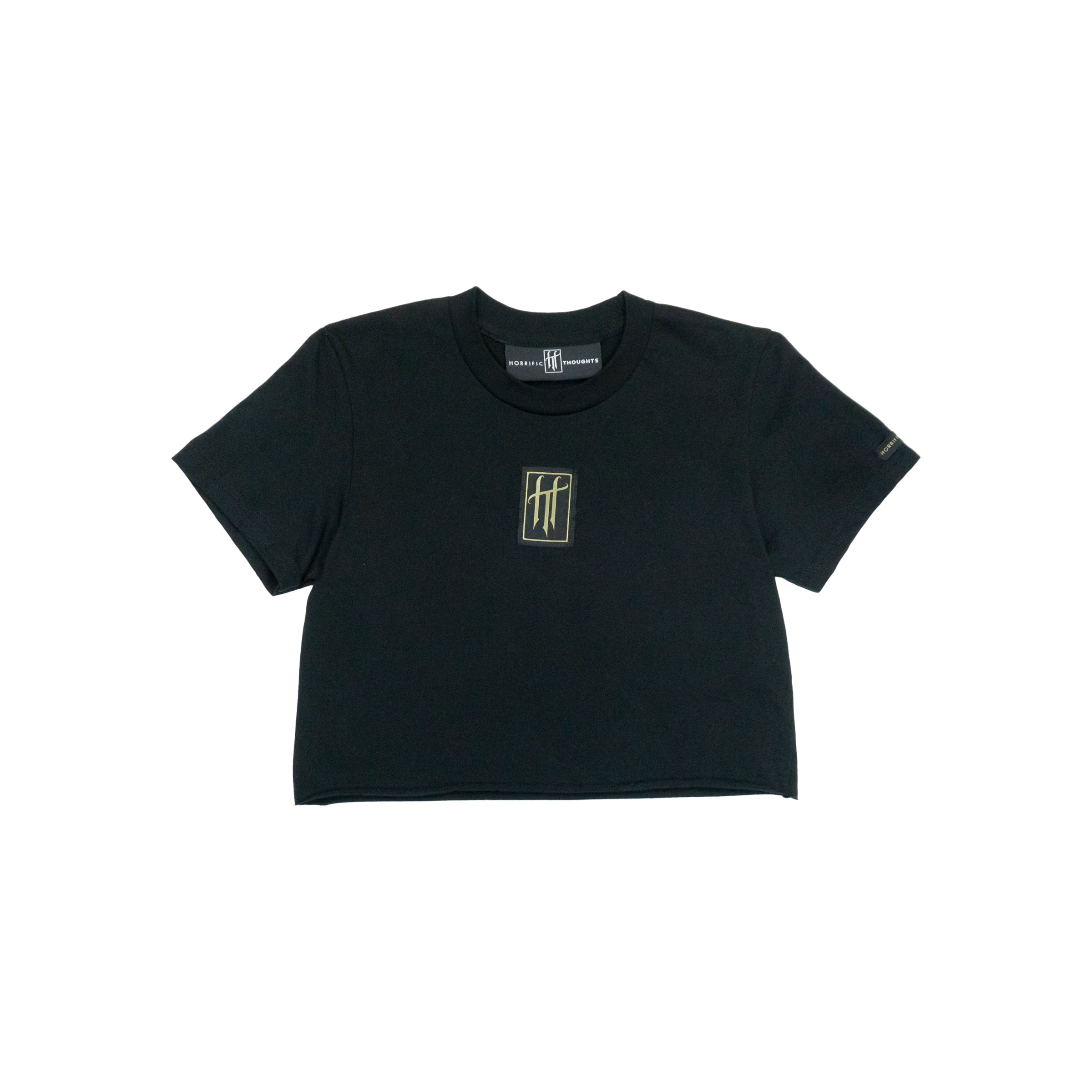 Raw Hem Crop Top - Horrific Thoughts